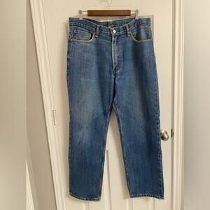 Levi's 550 Men's Distressed Blue Jeans  36 X 30